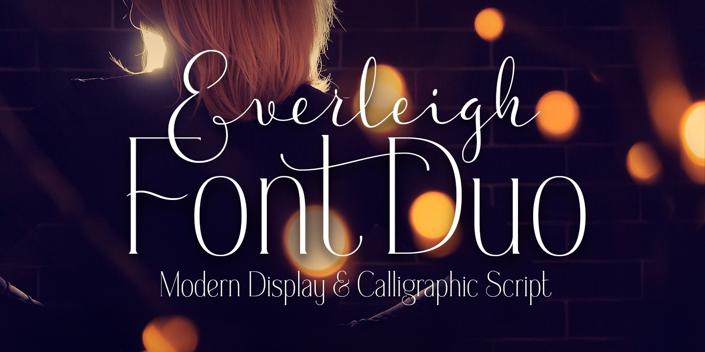 Font Everleigh Duo